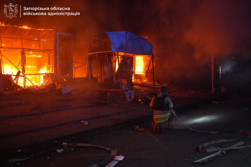 Russians struck Zaporizhzhia – there are dead and injured.