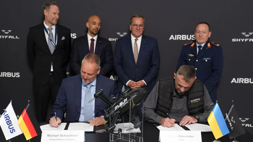 SkyFall та Airbus оголосили про стратегічне співробітництво у галузі протиповітряної оборони