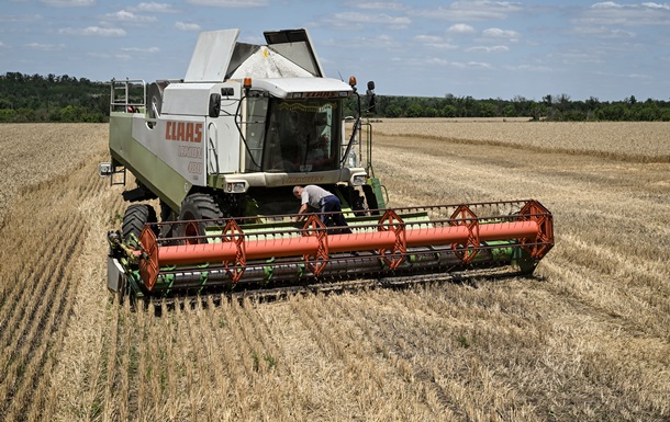 grain harvest in ukraine